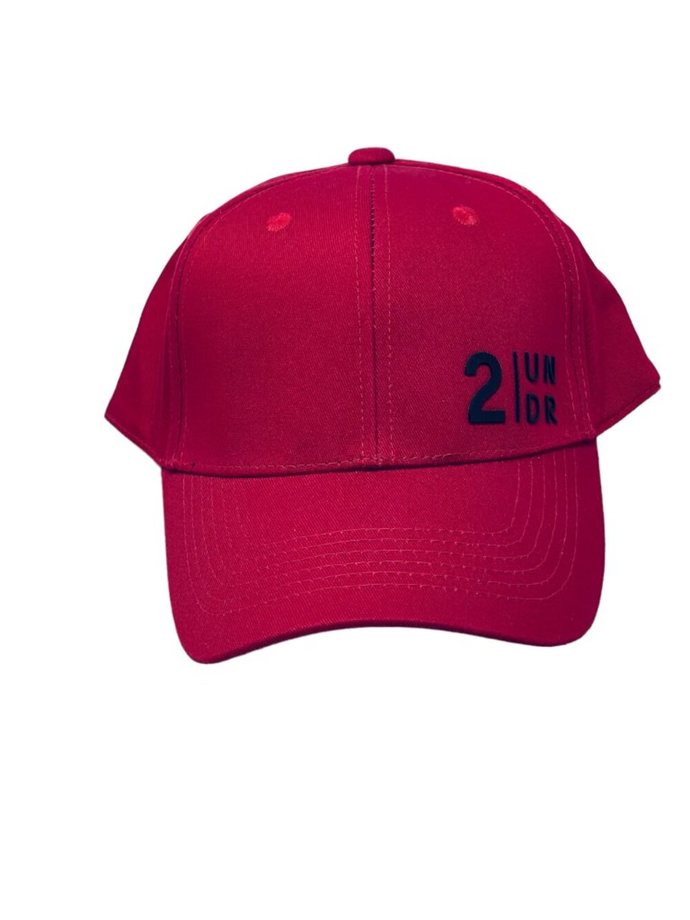 2undr Full Print Hat One Size Adjustable Snapback Red Cotton Flexfit Tech NEW
